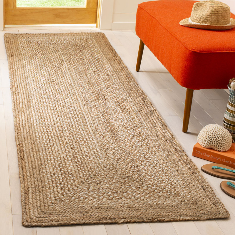 Rosecliff Heights Marie Handmade Flatweave Jute/Sisal Natural/Ivory Rug & Reviews Wayfair